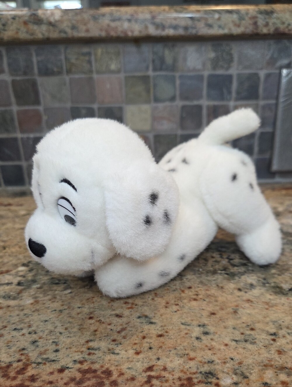 Vintage Disney 101 Dalmatians Penny Pink Collar Puppy Dog Plush 90s Kidcore